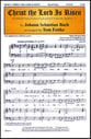 Christ the Lord Is Risen! SSATB choral sheet music cover